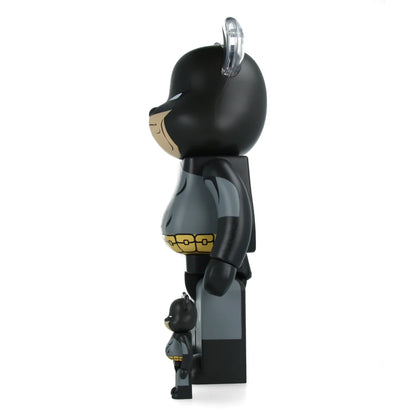 400% + 100% Bearbrick Batman Hush Black ver.