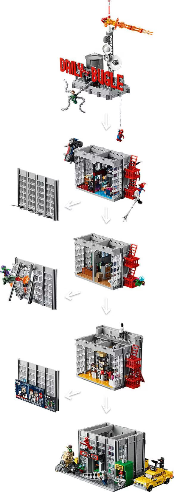 LEGO Daily Bugle 76178, Marvel, Rare Sets