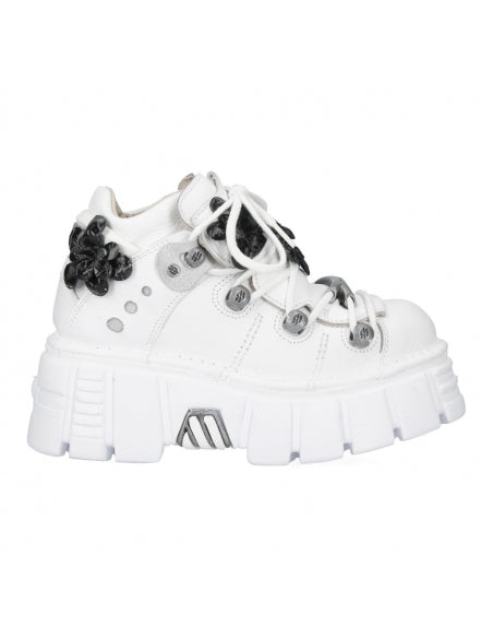 New Rock Boot M-106NFL-C6 White